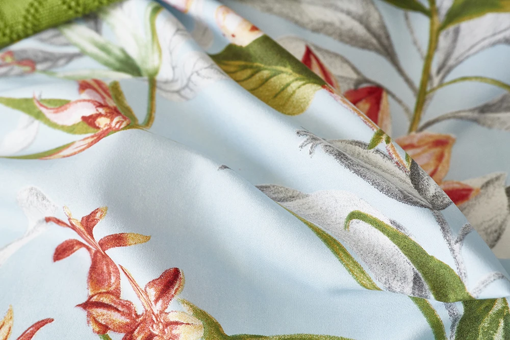 American size Queen 100% polyester microfiber 90gsm 3pcs duvet cover sets