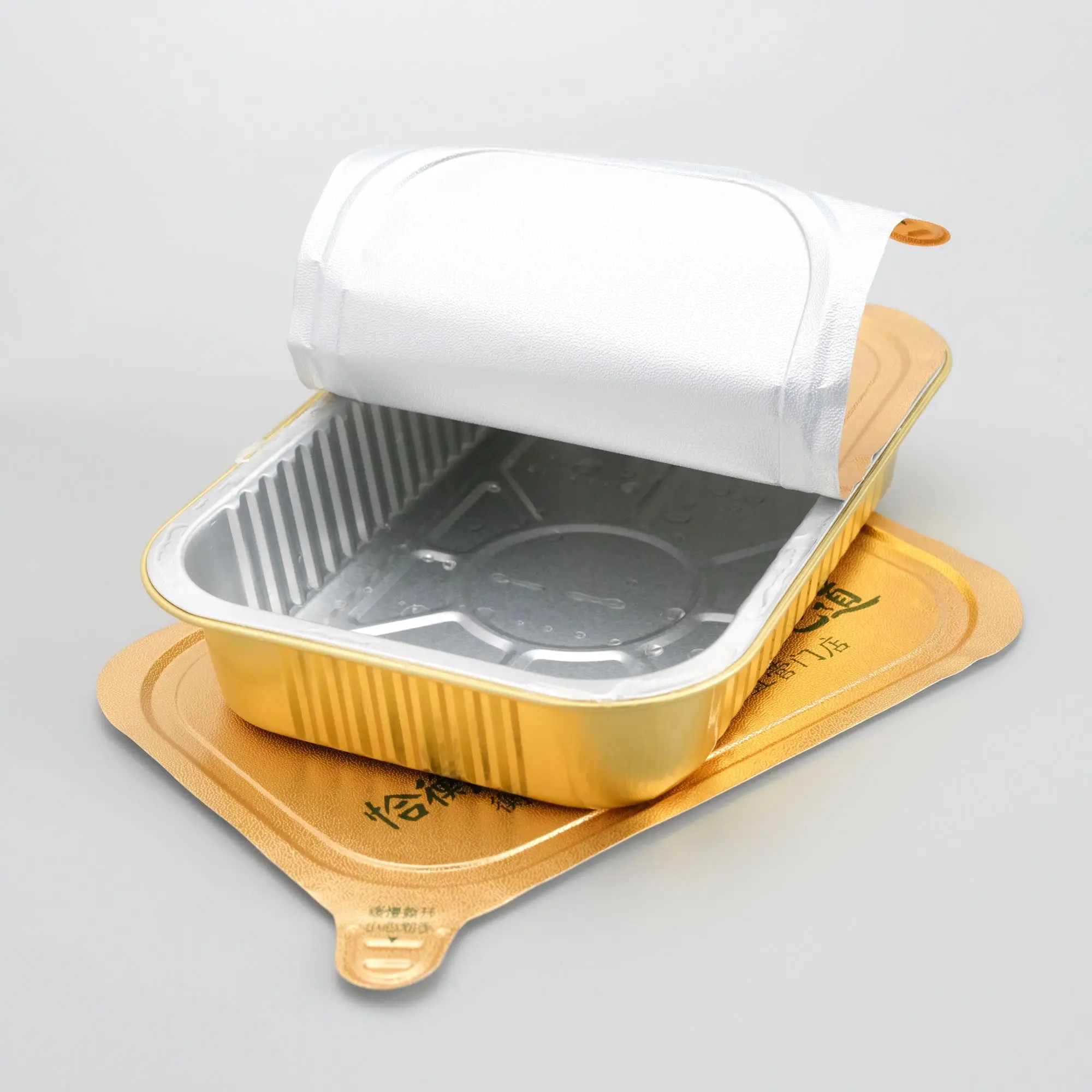 Wholesale aluminum foil sheets in small rolls at factory price Aluminum foil sealing film for fast food trays