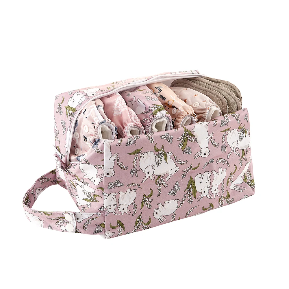 Coola Peach baby cloth diaper with insert overnight reusable cloth diapers set for babies