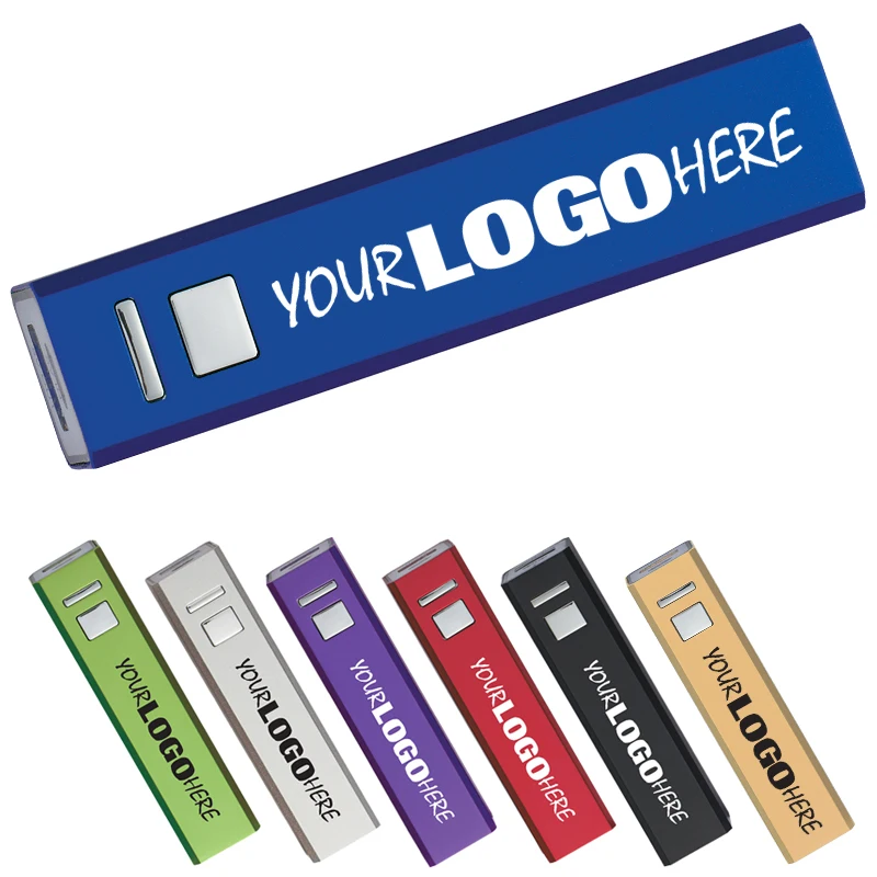 Hot selling China Ali Stock New Products Custom Power Bank Potable Cell Phone Charger Aluminium portable power bank