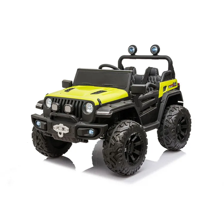  2021 лицензированный Wrangler Rubicon Новый Двухместный 12 В ездить на джипе автомобиль электрические игрушки автомобили автомобиле для