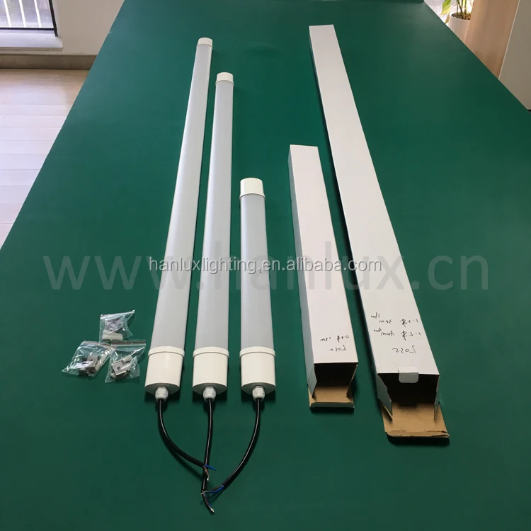  IP65 PC крышка Светодиодная лампа batten светодиодная линейная 120 см 36 Вт