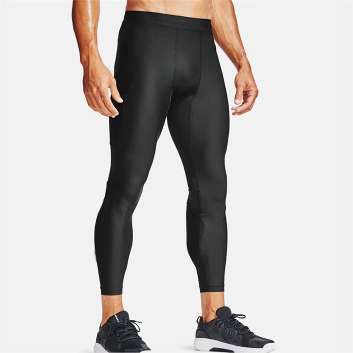 Wholesale Training Gym Mens Compression Dry Sports Running Compression Tights men stretch pants leggings