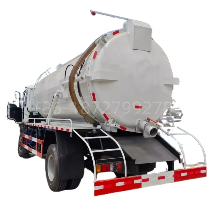 Japan Brand  Cheap Price 1suzu 12CBM 4X2 Used new italy pump Vacuum Sewage toilet liquid Suction Trucks For Sale