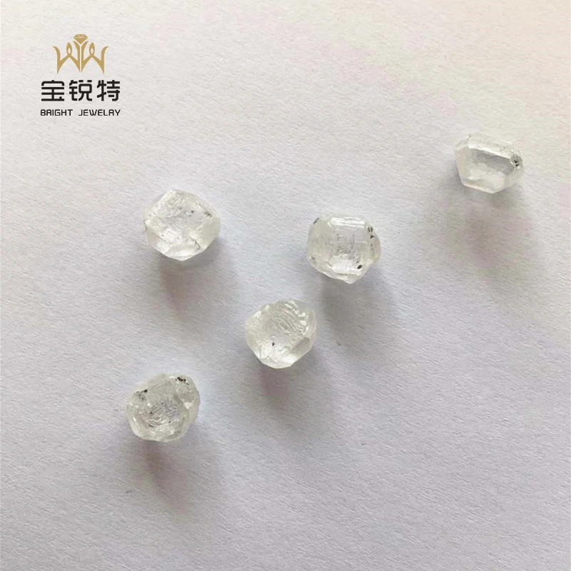 Man Made Synthetic Rough Diamond 1-10CT A+ B+ HPHT Rough Diamond Synthetic Diamond Rough
