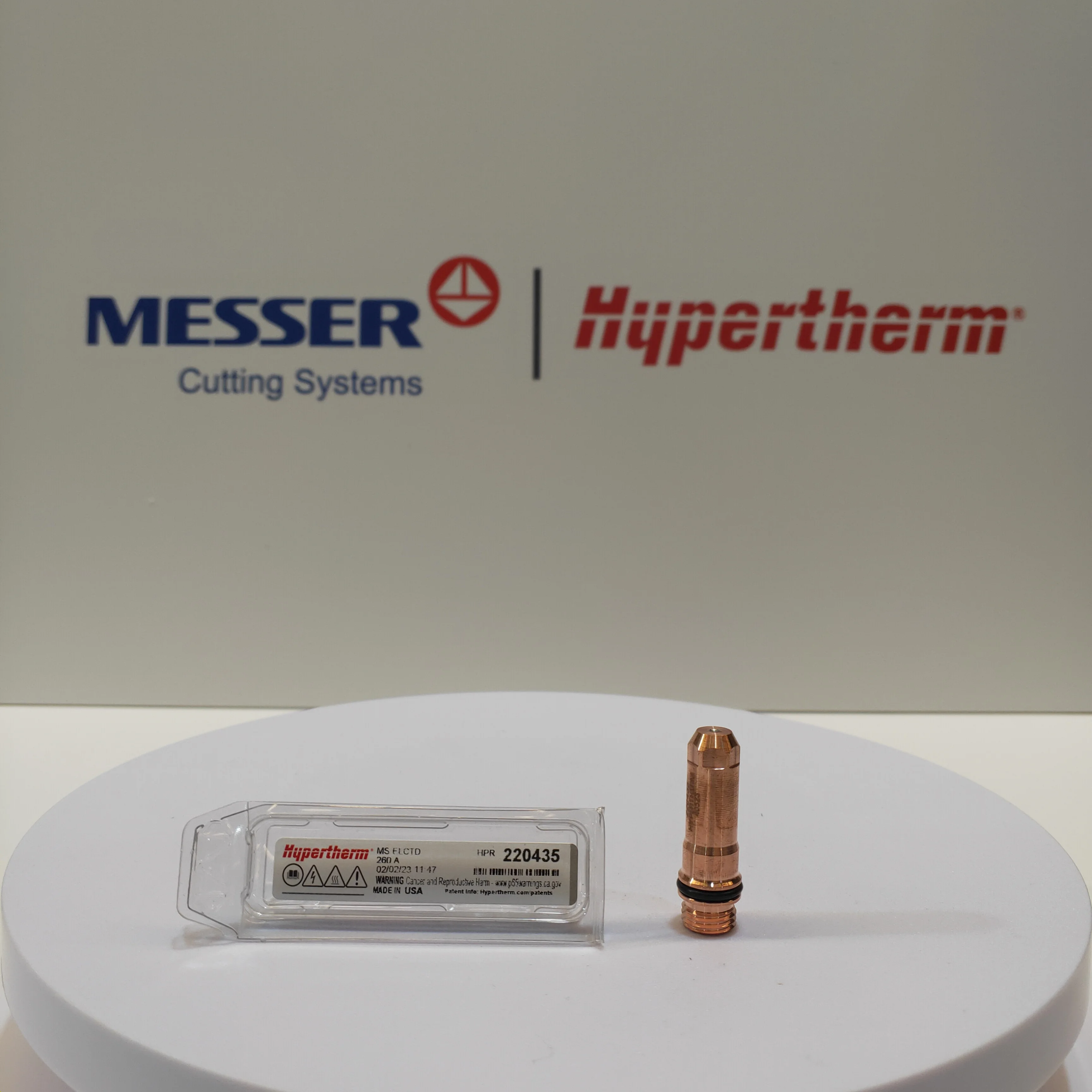 Messer 220435 Original Hypertherm Plasma Cutting Consumables  260A HPR260 HPR400 electrode holder