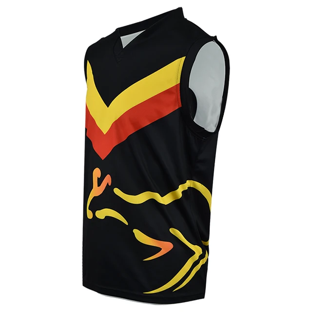 Factory Price Custom Football Training Vest Football Team Club Uniforms Australian Rules Football Jersey