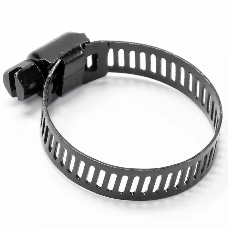 Free sample stainless steel single ear adjustable clamp full tooth and throat hoop/non-standard hoop ring