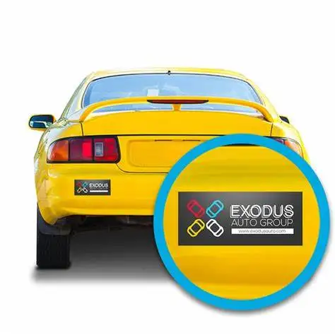 Bumper Sticker Custom High Quality Logo Waterproof Vinyl Car Label Sticker