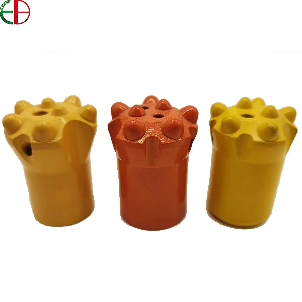 Cold Pressed Ball Tooth Drill Bit 32 Rock Drill Pneumatic Bit for Steel Hex Shank Type for Mine Tunnel Drilling