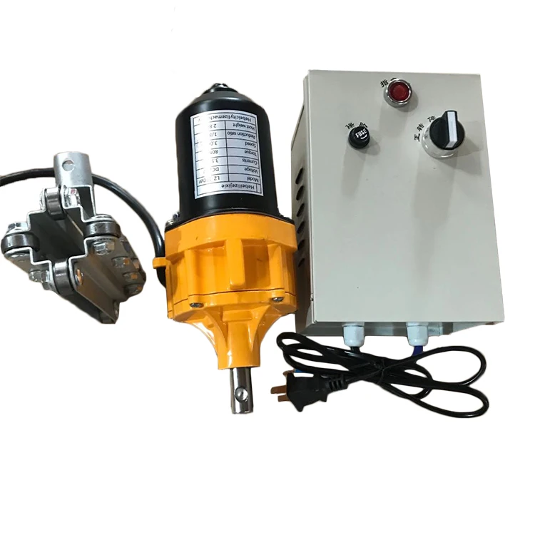 DC24V  130W Electric Winch Rolling Up Motor For Greenhouse Ventilation