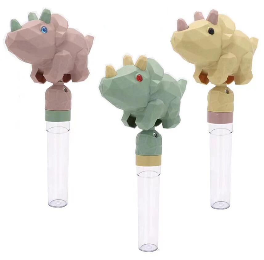 Funny Shake Roll and Voice Dinosaur Candy Toys with Sugar Plastic