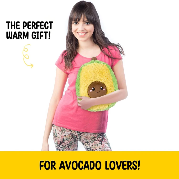 Top Selling Products 2024 Custom Cute Soft Cozy Plush Pillow Warm Stuffed Animal Microwave Heating Pad