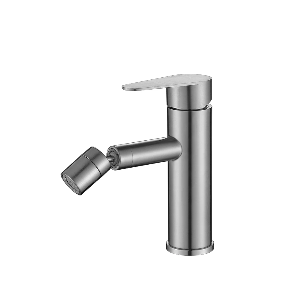 VEMUSE  deck mounted 304 Stainless steel basin faucet household washbasin single handle switch aucet