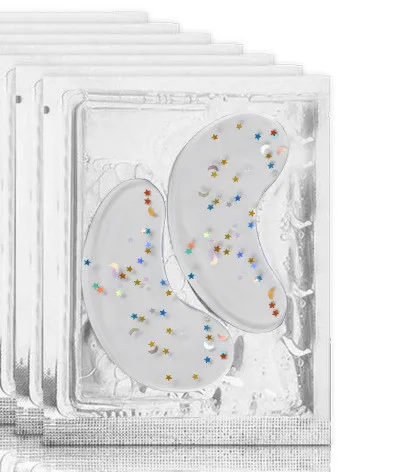 Star transparent eye patch desalination pouch eye mask OEM