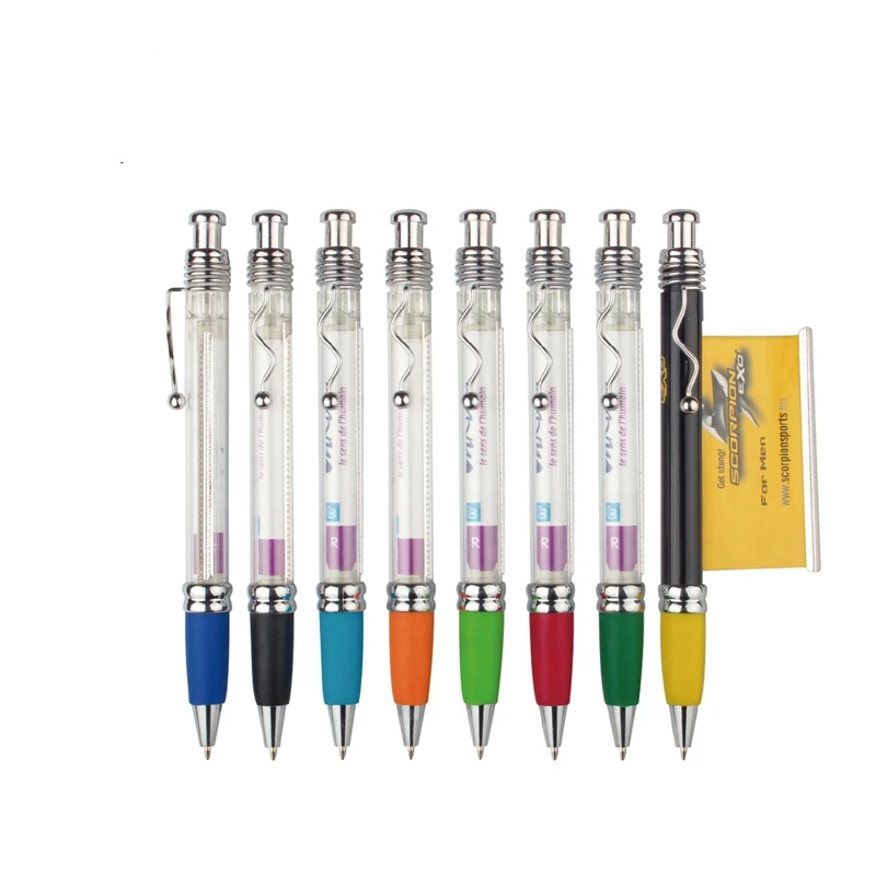 2023 cheap promotion promotional   Banner  plastic pens with custom logo