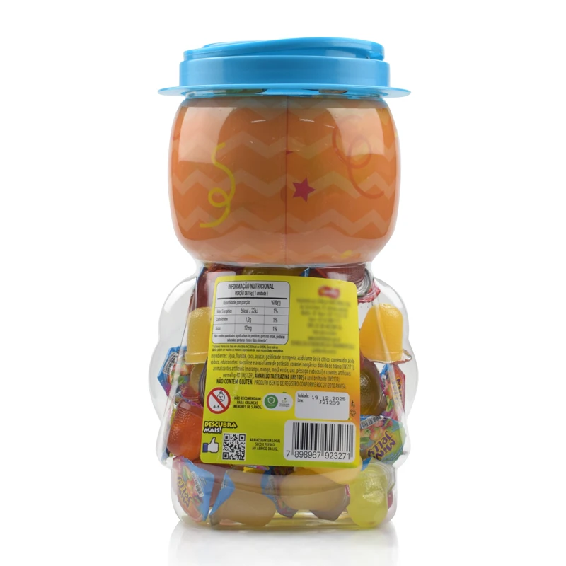 OEM Wholesale Mini Gelatina Halal Mixed Fruit Flavored Mini Jelly Coconut Jelly