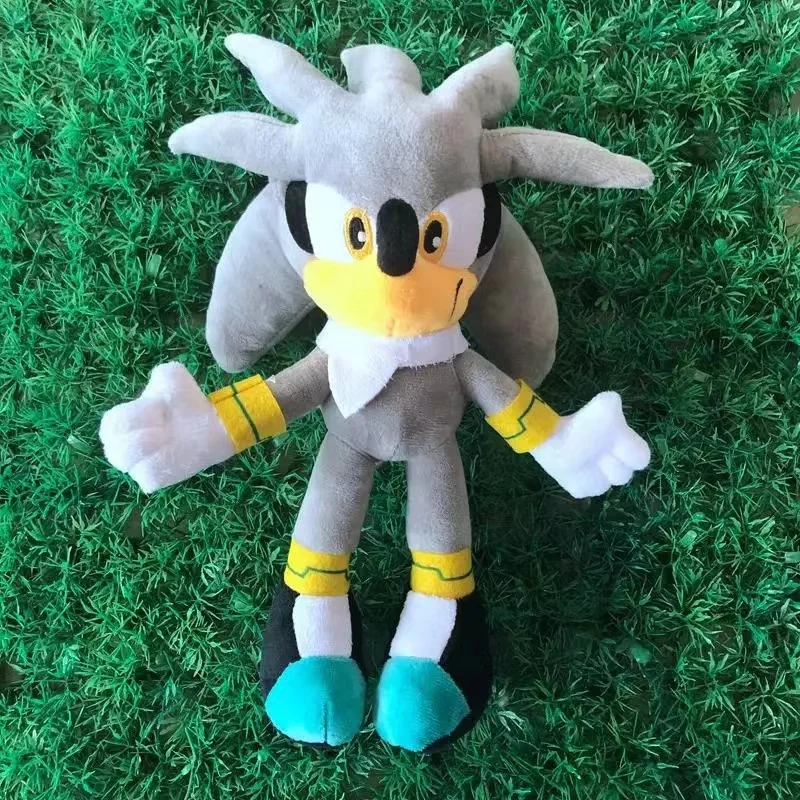 Cute Soft Cotton Sonic Plush Toys Embroidered Amy Rose Knuckles Tails Stuffed Dolls for Kids Unisex Birthday Party Gifts
