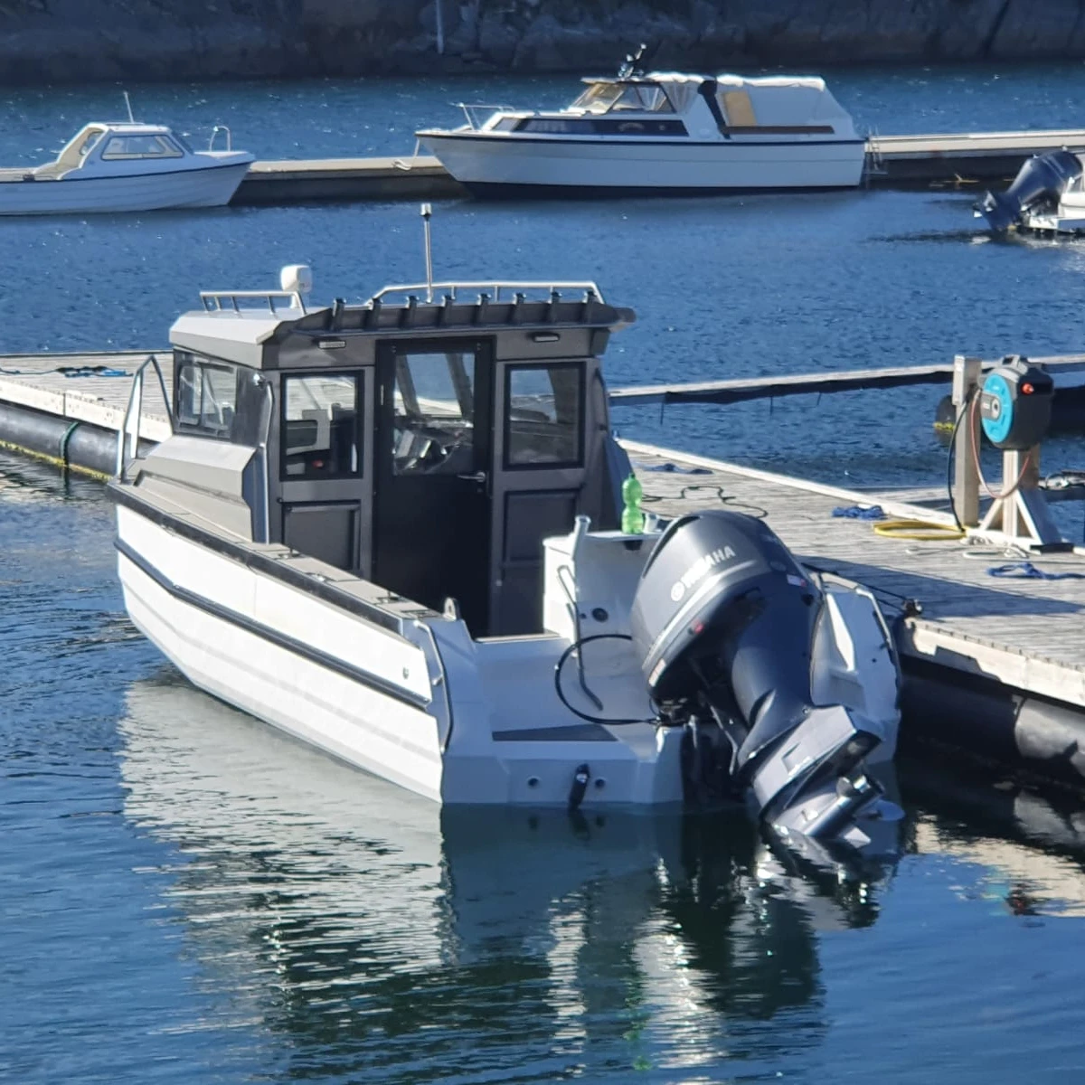 High quality 25ft 7.7m  Marine grade aluminum aluminum fishing boats hot sales