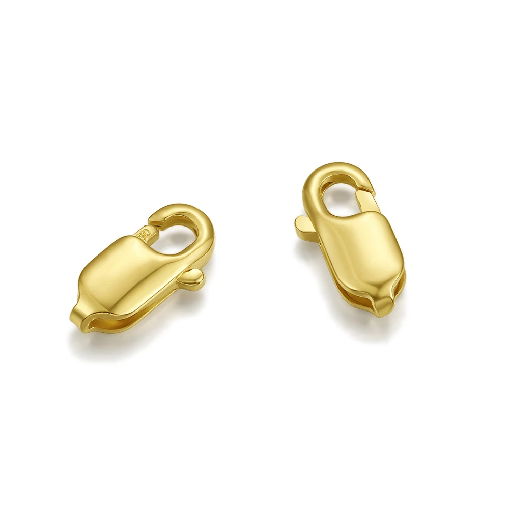  Manufacturer of 9K/14K/18K Solid Gold Fine Jewelry Findings 5.0 Clasps Spring Ring Clasp