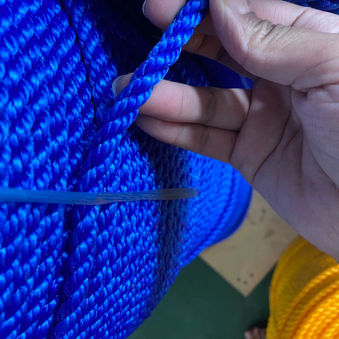 Twist rope 3strands PE rope polyethylene rope