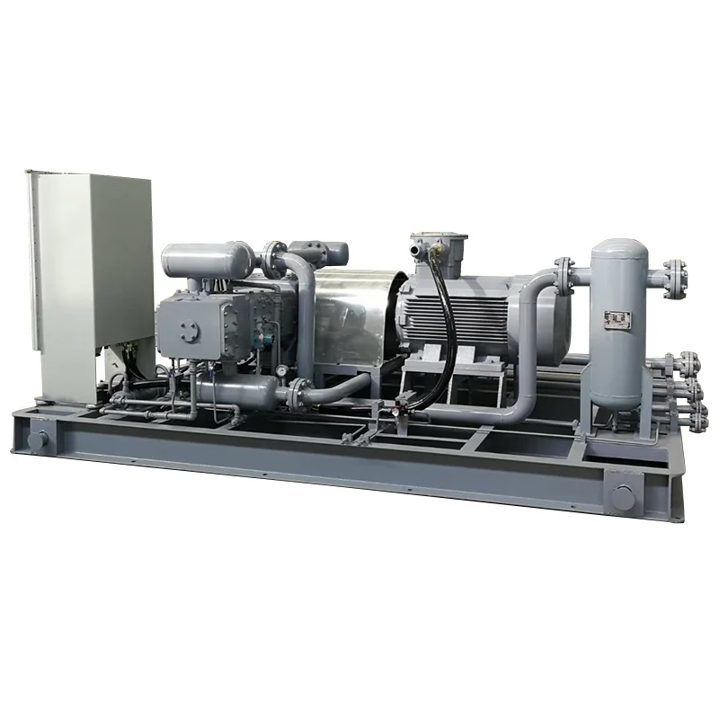 Energy Saving 37KW CNG Compressor Inlet 5Bar Discharge 15Bar Flow 1.7Nm3/min Natural Gas Piston Compressor For Sale