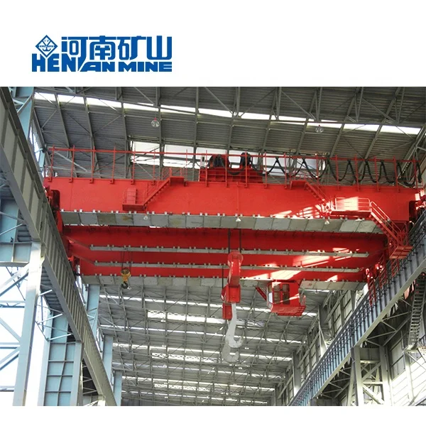 Double beam bridge crane overhead traveling QD model electric driving for sale