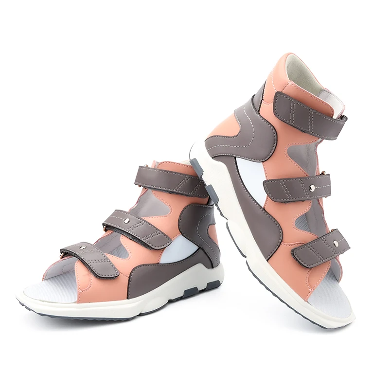 Princepard Children High-top Orthopedic Summer Sandals Corrective And Prophylactic Orthopedic Sandal For Toddler