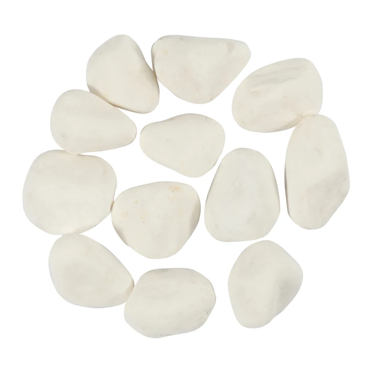 High Quality Home Decor Natural  yellow color Gravel Pebble Stone