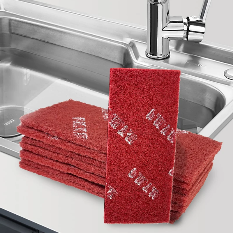 Щетки для мытья посуды, моющие прокладки, эмеричные чистящие средства, раковины, горшки, плиты, очистители стаканов, инструменты для уборки кухни и бара