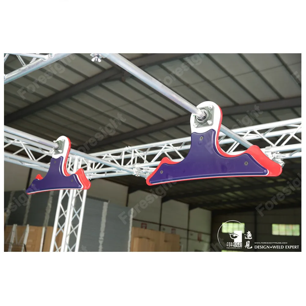 American indoor gym ninja obstacle course for kids / adults