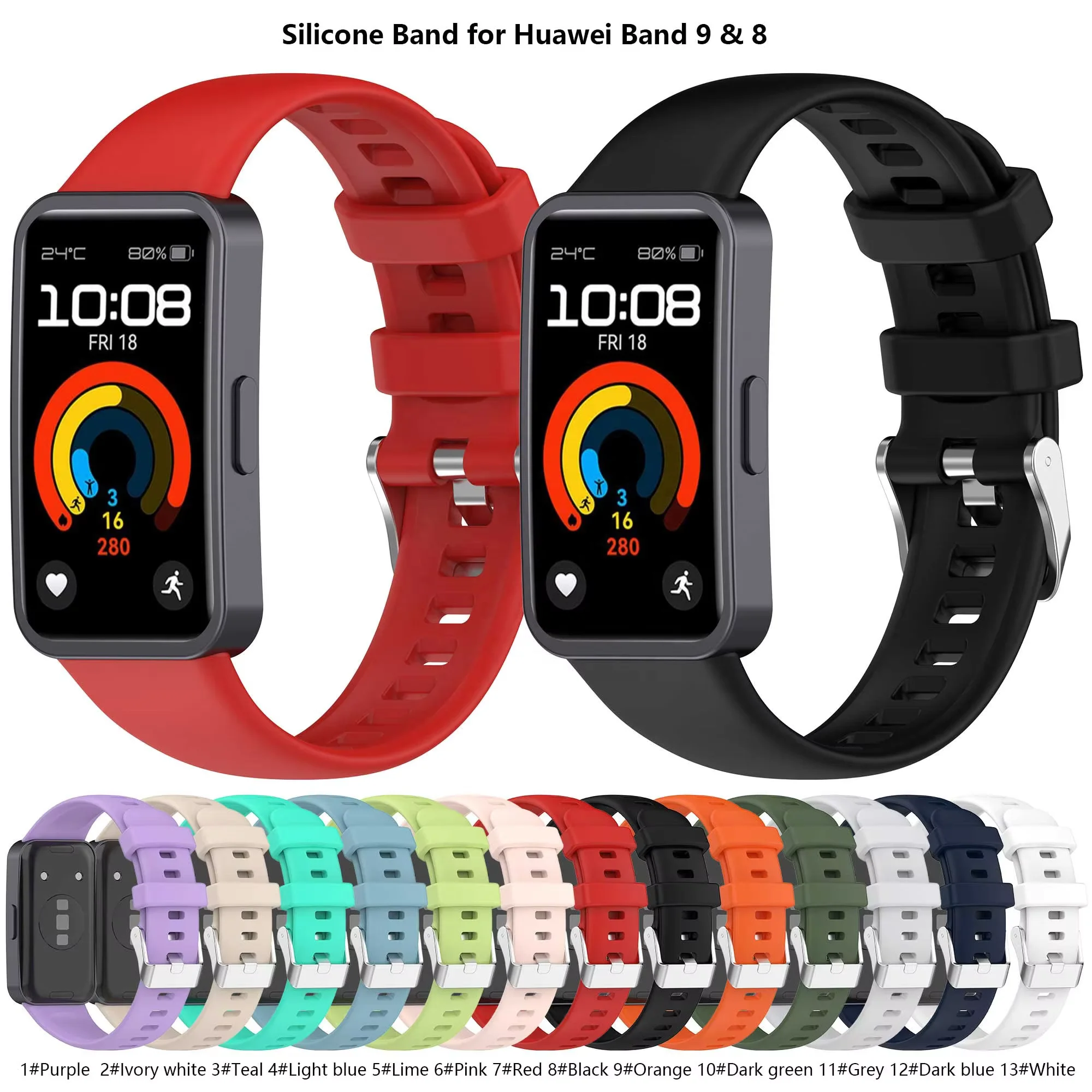 Новый ремешок для Huawei Band 8 9 браслет ремень аксессуары NFC