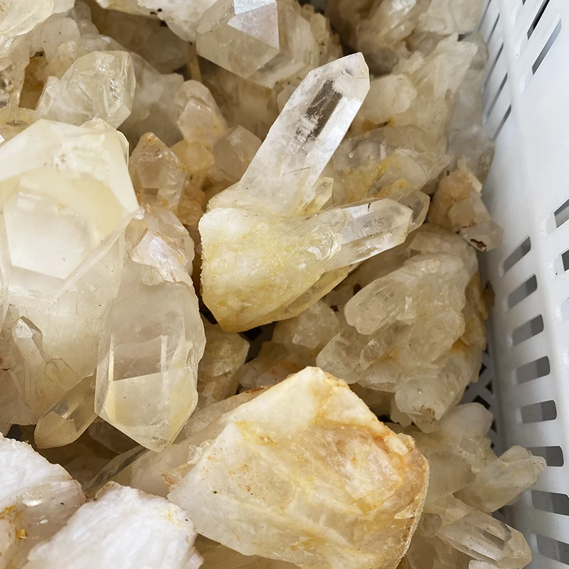 Wholesale natural crystal clusters healing stone Clear quartz crystal cluster For decoration