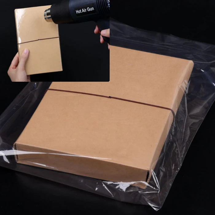 Wholesale China Manufacturer Biodegradable Polyolefin POF Shrink Wrap Film Free Sample Pof Plastic Rolls Pof Film