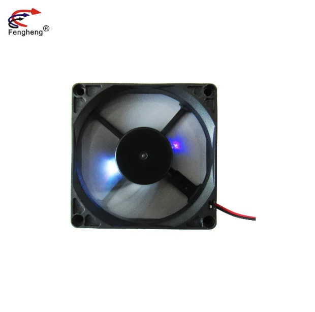 Factory Directly Sale Cooling Fans 80x80x10mm DC 5V 12V 24V Waterproof ip68 Sleeve Mini Cooling Fan With Light 80mm