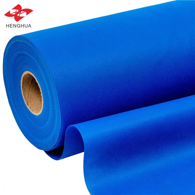 fabric spunbonded polypropylene and biodegradable spunbond nonwoven fabric roll colorful nonwoven fabric manufacturer