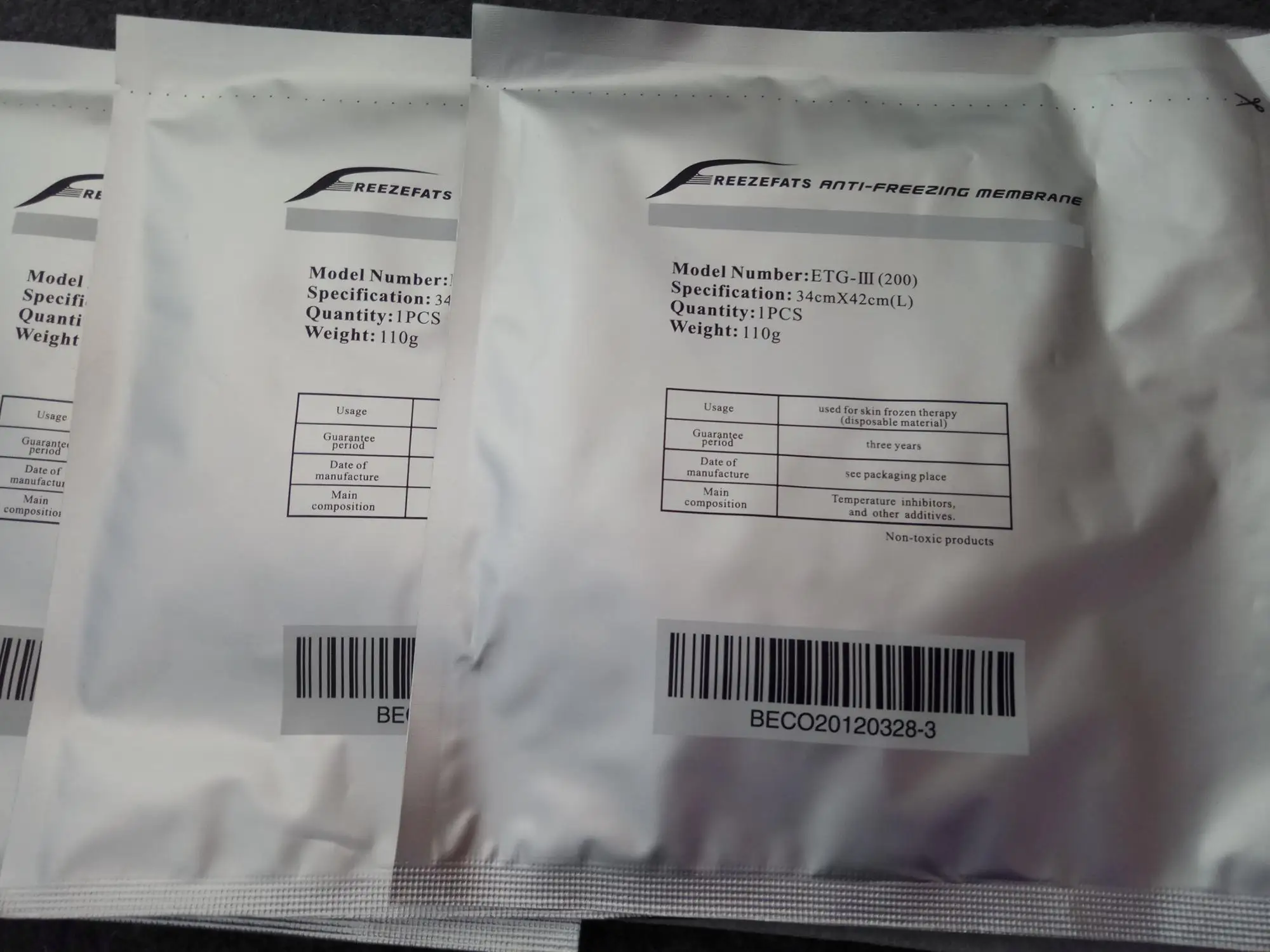 Beauty Cool Plus Etg50 4s Cryo Pad Fat Freezing 360 Cryolipolysis Slimming Machine freezefats anti freezing membrane