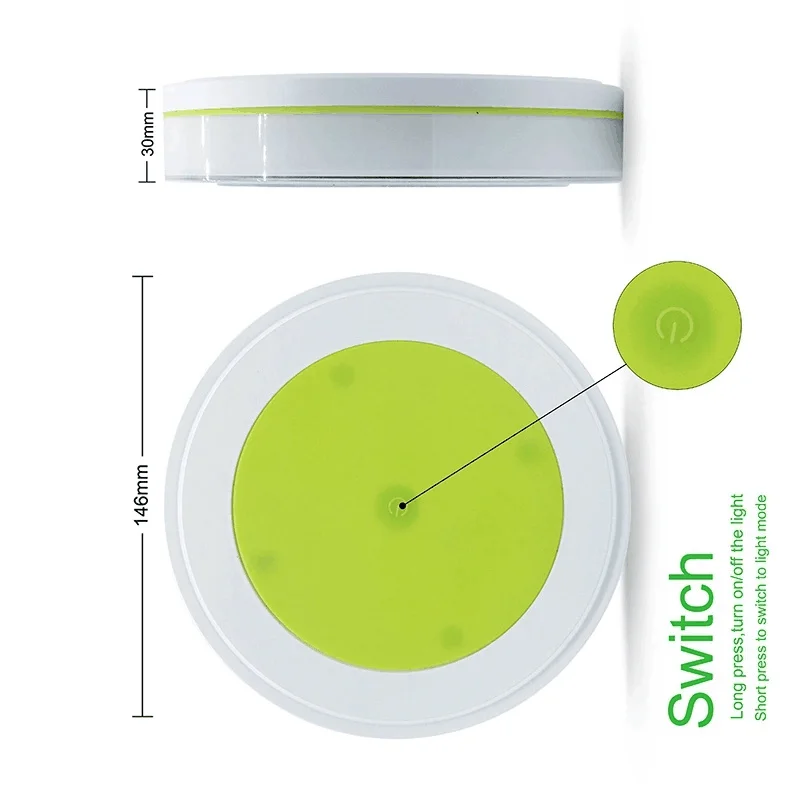 LED Solar Glowing Round White Blue Colorful LED Waterproof Solar Float Pool Light