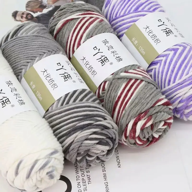 Nuanlu Hot Selling Cotton Yarn For Hand Knitting Crocheting