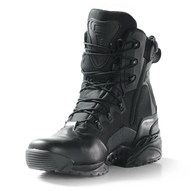 High-Ankle Leather Boots for Men and Women Tactical boots