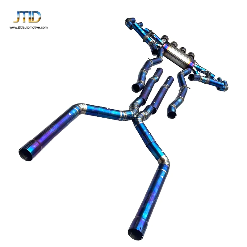 JTLD Factory High Quality Titanium Valvetronic Exhaust System Catback For BMW X6M F96 X5M F95 S63 Engine 2019+