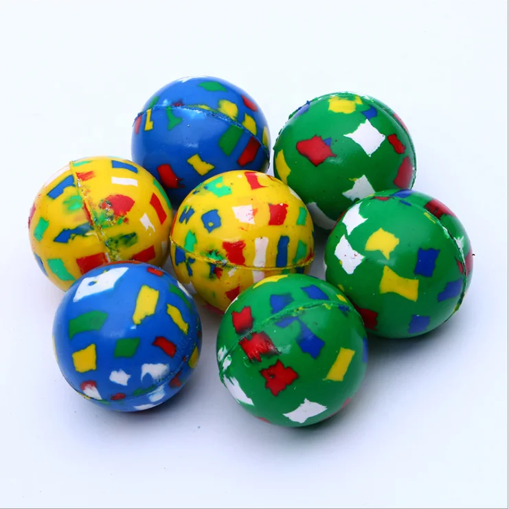 
Factory Hot Sale Cheap 27mm 32mm 45mm Rubber Bouncy Ball Toys For Children 