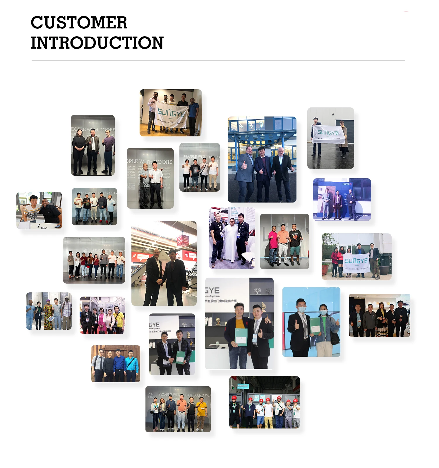 SUNGYE Foldable Custom Made Bifold Door Modern Folding 6063 Aluminum Profile Villa Doors With EPDM Rubber Strip