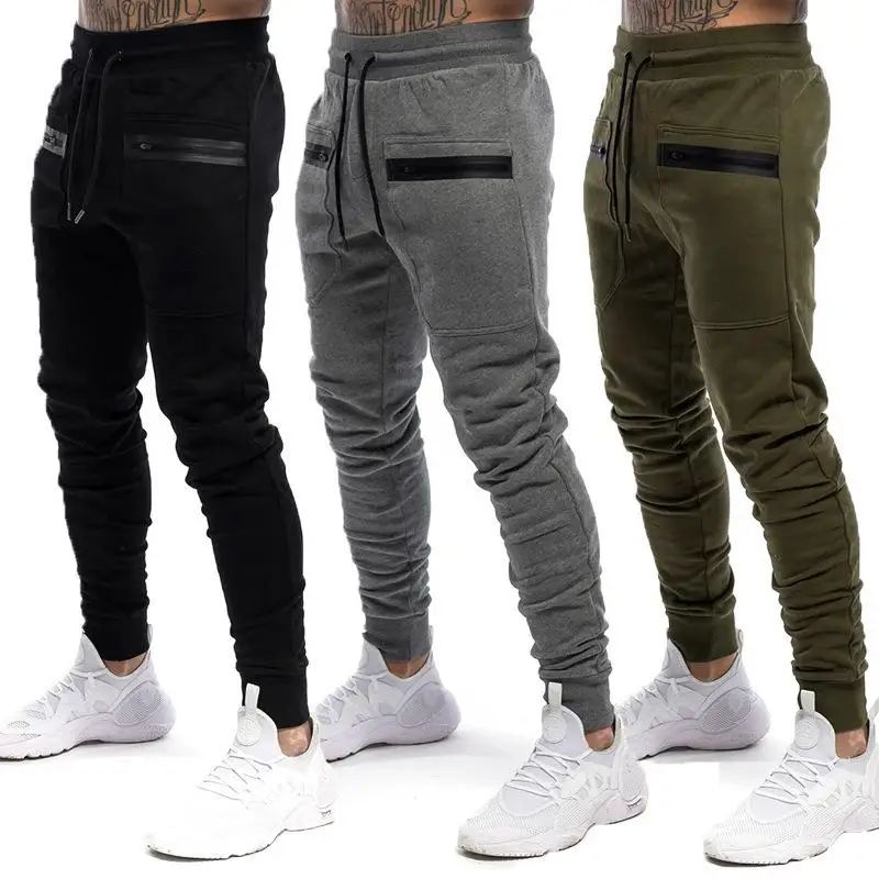Z18 Custom Logo Mens Gym Sweat Workout Fitness Trousers Men Sports Joggers Sweat Pants