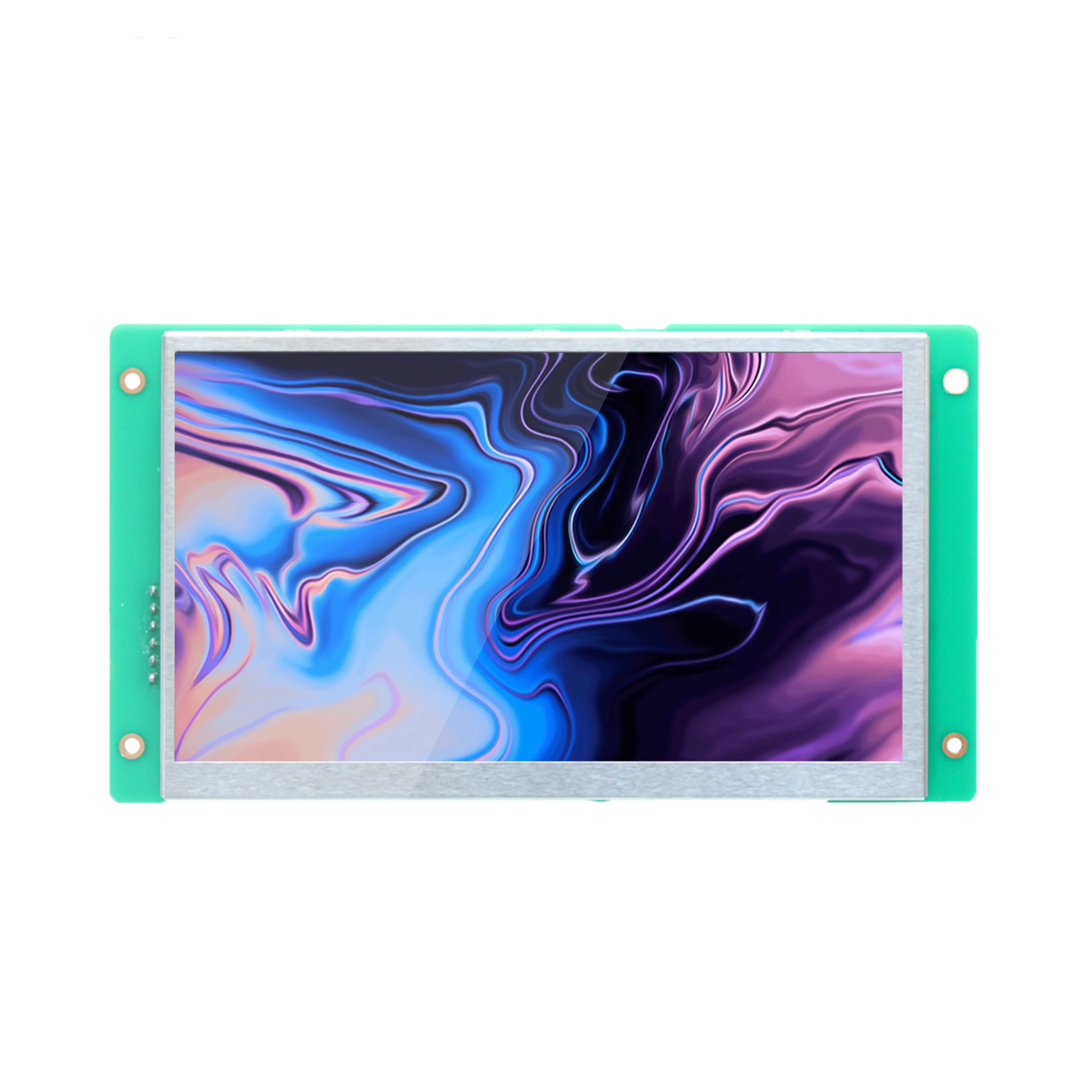 HMI 7 inch TN UART TFT LCD Module 800*480 resolution  support TTL/RS232/RS485 interface with customized Drive board