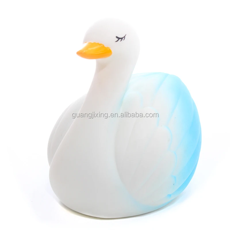 Soothing Baby Fun Design Swan Animal Light Night Lamp for Kid