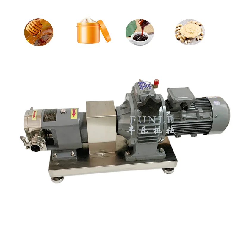 Factory Sale High Viscosity Paste Transfer Pump Three Lobe Cam Rotor Stator Pump