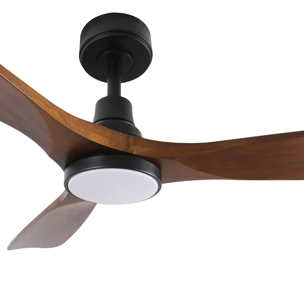 Modern Luxury Automatic Oscillating Ceiling Fan Designer Winding Machine for Living Dining Room Remote Control DC Power Source