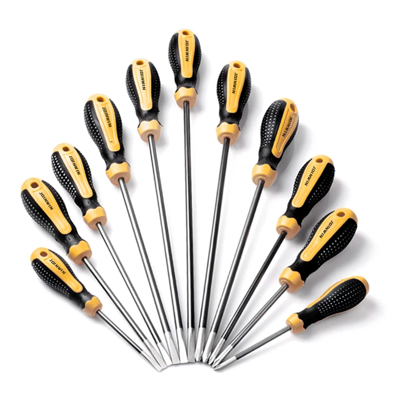 Chinese Factory Wholesale Flat Head Screwdrivers Set 3/ 5/ 6/ 8 * 75/ 100/ 125/ 150/ 200/ 300 mm with Cheap Price
