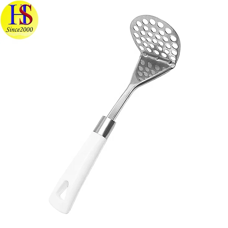 Kitchen Cooking Stainless Steel Potato Ricer Masher with Plastic Handle